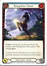 Rising Knee Thrust (Blue) Common History Pack Vol.1 1HP300 NM