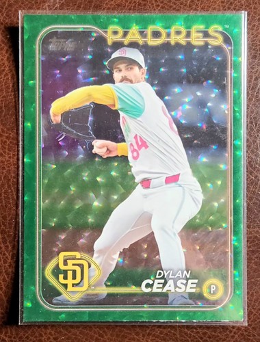 Dylan Cease 2024 Topps Update Green Foil 464/499 #US-115 San Diego Padres