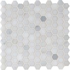MSI SMOT-1HEXP Greecian White Hexagon 12" X 12" Polished Marble - White