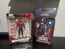 Hasbro Marvel Legends MAXIMUM SERIES SPIDER-MAN & Captain America  Secret Empire