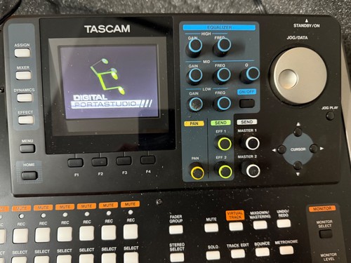 Tascam DP-24 Digital Multitrack Recorder, VGC, with Flightcase - Picture 2 of 4