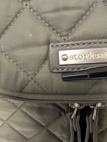 Storksak Grey Padded Change Bag /w Thermal Bag - Picture 15 of 22