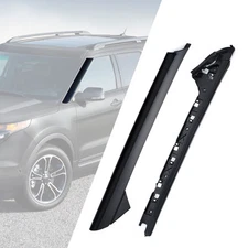 Windshield Trim Molding A-Pillar For 2011-2019 Ford Explorer Outer & Inner Left