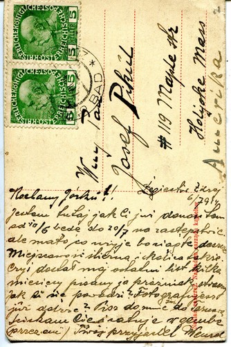 Polonia Zegiestow-Zdroj - Villa Willa 1914 copertina su cartolina - Foto 3 di 4