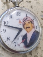 1920 ANTIQUE GENIE Pocket watch Gift Saddam Hussein Iraqi 1981