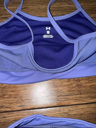 Under Armour Girls Swimsuit Bikini, 2-Piece, Size 10 - Picture 4 of 4