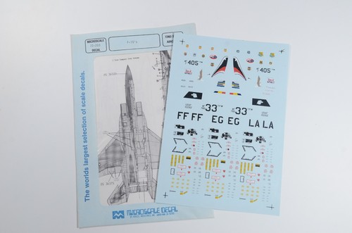 Microscale 1/72 USAF F-15 Decal - 72-283 - Picture 1 of 3