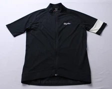 Rapha Men's Core Lightweight Sweat Wicking Cycling Jersey CD4 Black Medium 