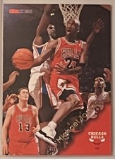 1996-97 NBA Hoops - Michael Jordan #20 - Chicago Bulls