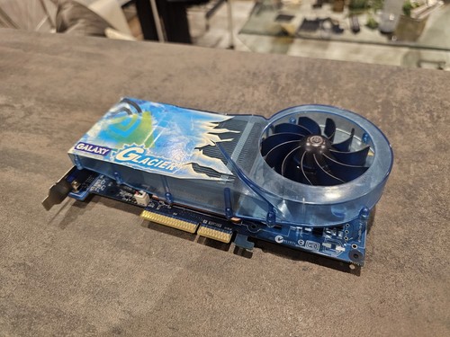 Very rare Galaxy Glacier GeForce 6800 GT AGP 256mb in box - Picture 4 of 6