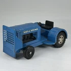 Tonka 1960s Airlines Pressed Steel Luggage Tractor Tug Dark Blue See Desc.