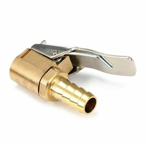 2pc Open Flow Straight Lock-On Air Chuck with Clip for Tire Inflator Car Tool US - 第 8/12 張圖片