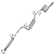 Stainless Steel Manifold-Back Exhaust System Kit fits: 2008-2011 Ford Focus 2.0L