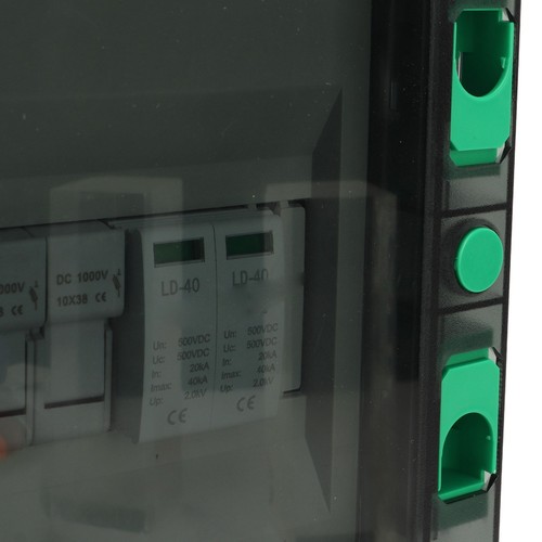 4 In 2 Out PV Solar Combiner Box DC1000V IP65 Wall Mounted Photovoltaic Comb MF - Picture 11 of 12