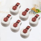  6 Pcs Sheet Fastener Clips Padded Comforter Quilt Cover Non-slip Buckle Bed