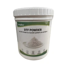 Jecqbor DTF Powder for Direct-to-Film Printers - All Fabric Transfer 