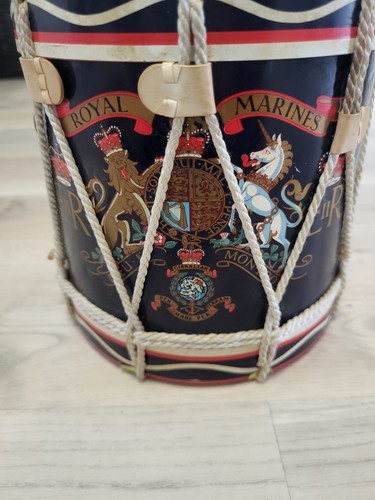 Royal Marines Regimental Replica Drum Ice Bucket to Use Or Display TV Film Prop - Picture 9 of 11