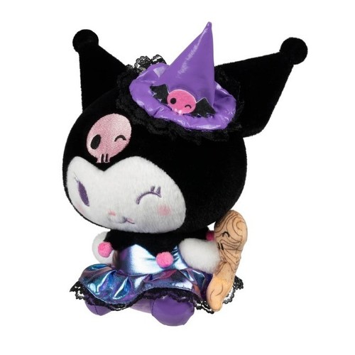 Hello Kitty and Friends 8-Inch Kuromi Halloween Plush Wearing a Witch Costume - Picture 2 of 4