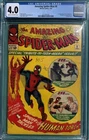 Amazing Spider-Man #8 CGC 4.0 C/OW Pgs 1st Living Brain Stan Lee Steve Ditko ‘64