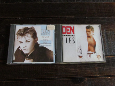 2 x CD Den Harrow - Day by Day  & Lies - 1987/1988 Baby Records