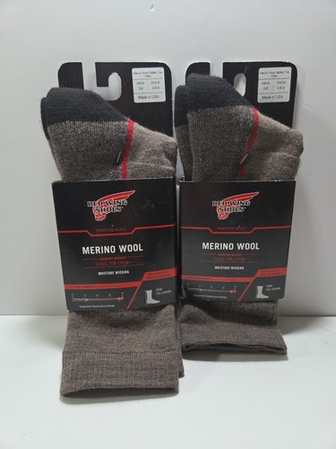 Redwing Merino Wool Socks 2 Pair Size Small Mens 3-6 Womens 4-6.5 FULL CUSHION  - Picture 1 of 6