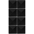 8 Sets of Plastic Post Cap Fence Post Caps Fence Parts Fence Final Cap Fence