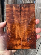 Stabilized Black Willow Hybrid Resin - Knife Scales