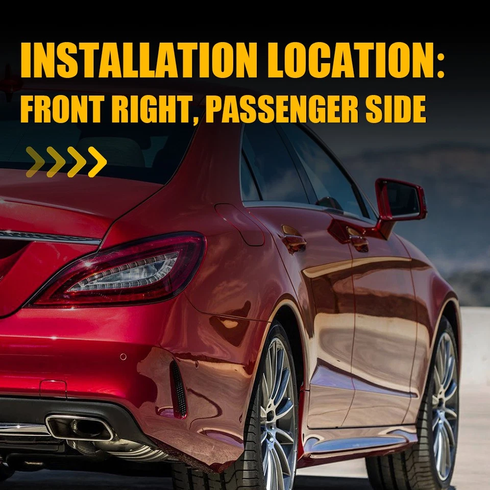 Punto ciego de cristal espejo térmico derecho para Mercedes-Benz E250 E350 E400 E550 Foto 2 de 4