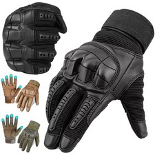 Tactical Motorcycle Gloves Touch Screen Bike Riding Gloves Full Finger Gloves