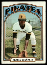 1972 Topps Rennie Stennett RC Pittsburgh Pirates #219