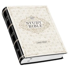 KJV Study Bible, Large Print Hardcover, King James Version Holy Bi (Taschenbuch)