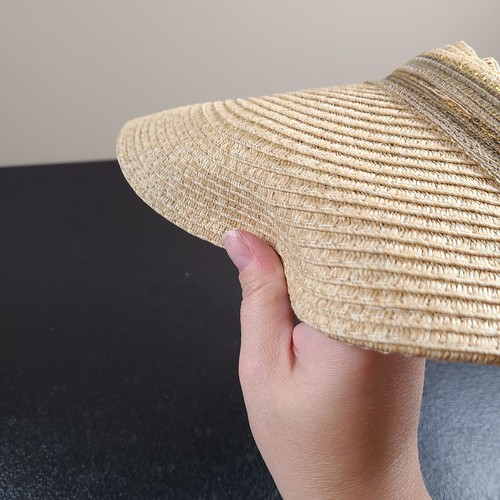 Parasol de paja Panama Jack 4,75" pico nuevo con etiquetas - Imagen 28 de 29