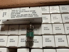 JAN 6186W SYLVANIA ELECTRON TUBES, (5 Each) 6186 W NOS