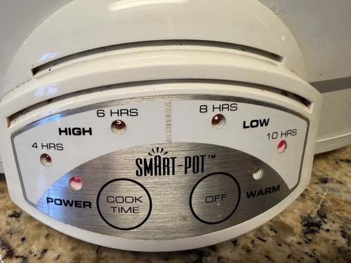 Rival 3860 6Qt Pentola Ovale Cottura Lenta Smart Pot Bianco - Foto 7 di 24