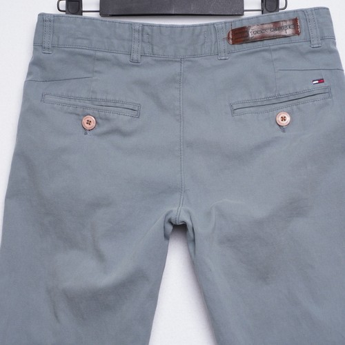 Vtg Tommy Hilfiger Cotton Stretch Chinos Size 32 Skinny Fit - Bild 5 von 13