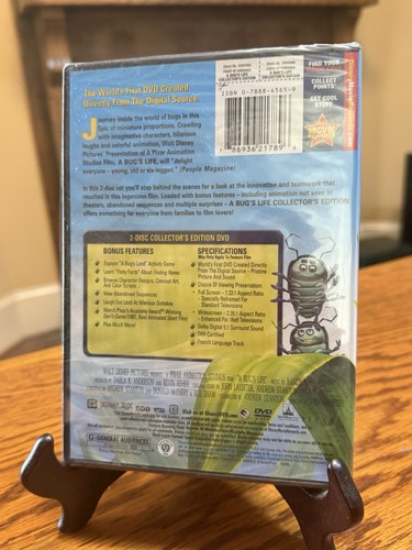 A Bugs Life Disney Pixar Movie DVD 2 Disc Set Collector's Edition, Sealed, NIP - Picture 2 of 2