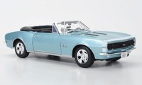 Maisto MAI31684BLUE - 1/18 - Chevrolet Camaro Ss 396 Convertible Hellblau 1967