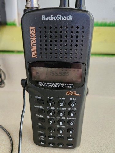 Radio Shack Scanning Receiver PRO-90 Trunktracker 800 Channel Handheld Scanner  - Bild 16 von 16