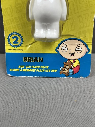 BRIAN GRIFFIN Family Guy 8GB USB Flash Drive Brand New & SEALED; VERY RARE - Picture 4 of 8