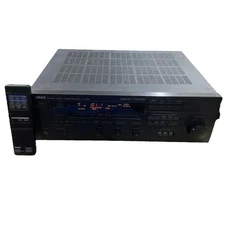 Yamaha RX-V590 5.1 Ch AV Surround Sound Stereo System Tested & Works