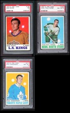 1970-71 O-Pee-Chee Hockey Near Complete Set 5.5 - EX+ 6664900 (230 / 264 cards)