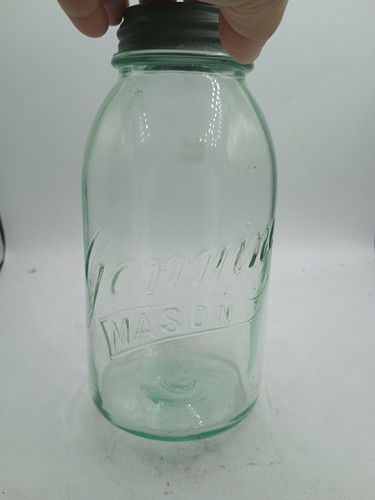 GENUINE MASON FRUIT JAR 1/2 GALLON - Picture 2 of 9