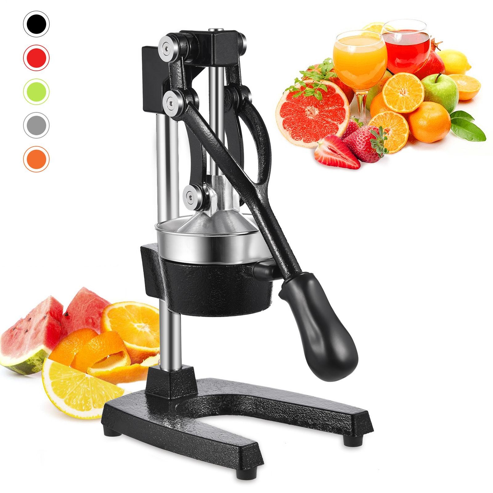 Cast Juicer Press Grade Manual Duty ExtraLarge Citrus Hand Iron Heavy Commercial