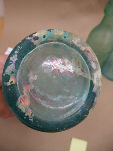 3 antique Philadelphia PA blob top beer bottles F McKinney, Chas Joly, J Salber - Bild 6 von 17