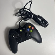 PowerA  Xbox 360 Black Wired Controller Model 1414135-02