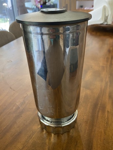 VTG Hamilton Beach Blender MCM Chrome Milkshake Cup Only 50s 60s - Picture 2 of 9