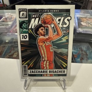 2024-25 Panini Donruss Optic Zaccharie Risacher Rookie Net Marvels 🔥 Hawks