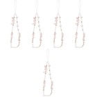 5pcs Crystal Perlen Telefonkette Telefon hängende Lanyard Mode Mobilfunkkette