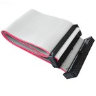 2.54mm Pitch 40 Pin Female to Female Cable Connector Dual Row Data IDE Cable