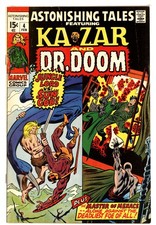 Astonishing Tales #4 VF- 7.5 1970  John Buscema Cover